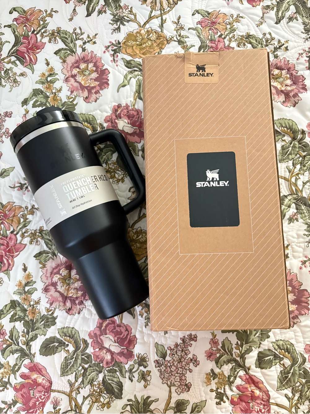 Stanley Box with Black Logo Panel